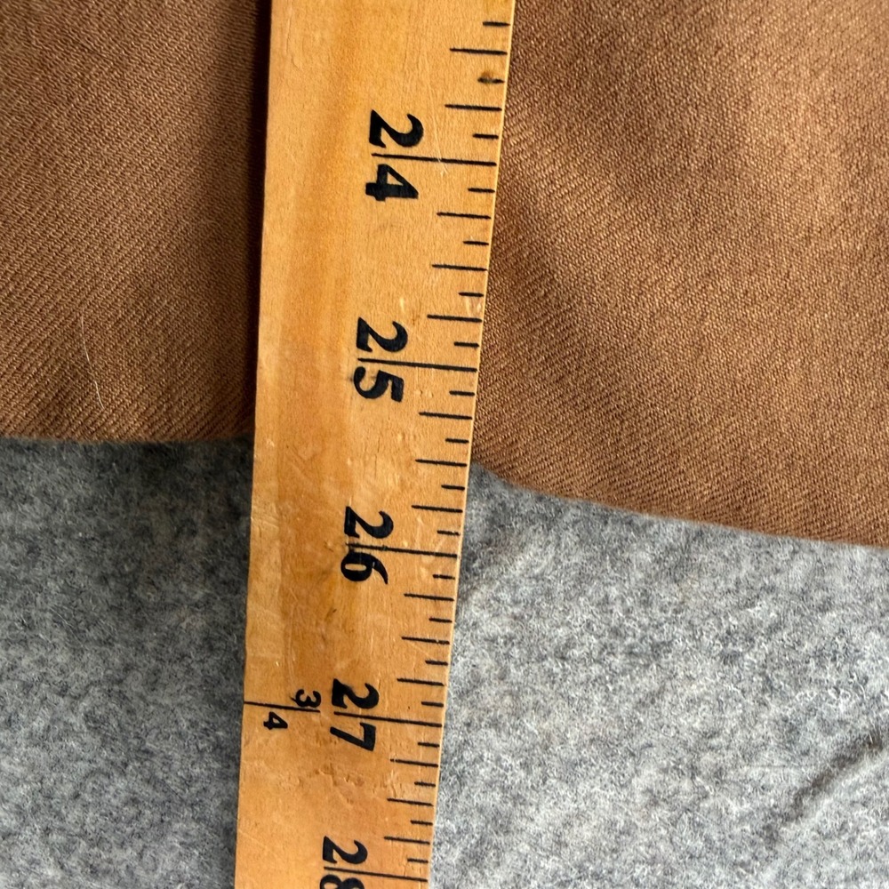 J.Crew Regent Blazer Womens 0 Camel Brown Wool Blend Single Button Tailored Jkt - Picture 6 of 8